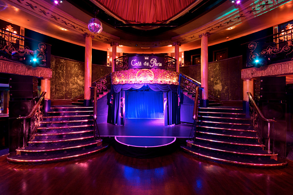 Cafe de paris london show