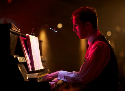 Michael Roulston at the piano